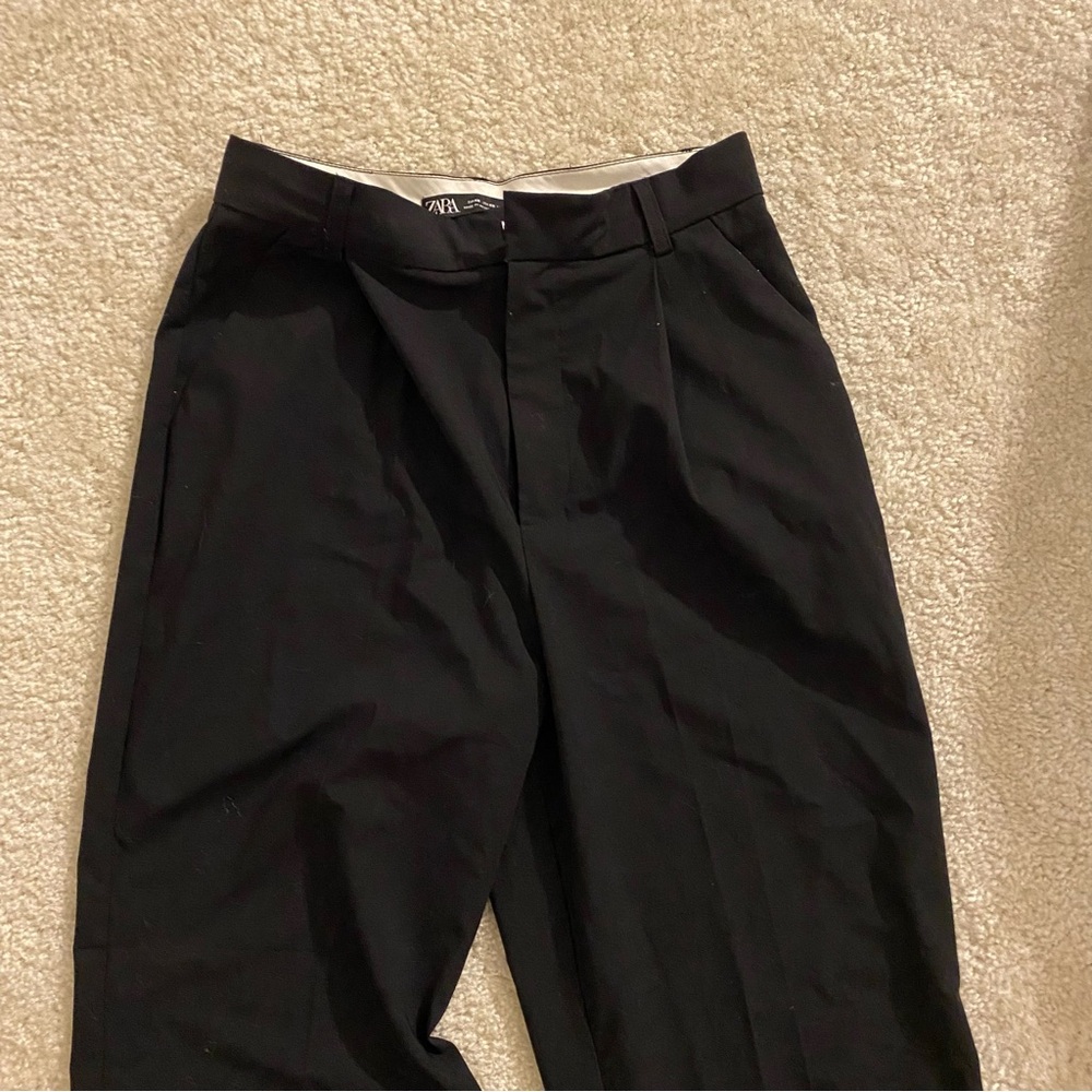 Zara Men's Classic Black Dress Pants